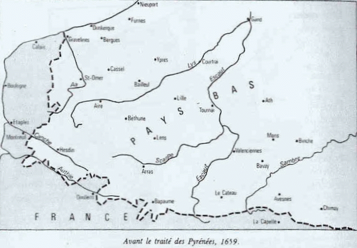 Frontire avant 1569